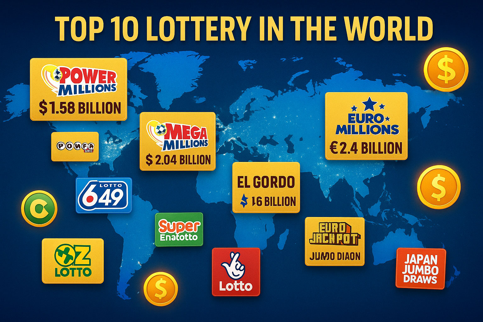 Top 10 Lottery in the World: Biggest Jackpots, Winners, and Ticket Prices Revealed Top 10 Lottery in the World