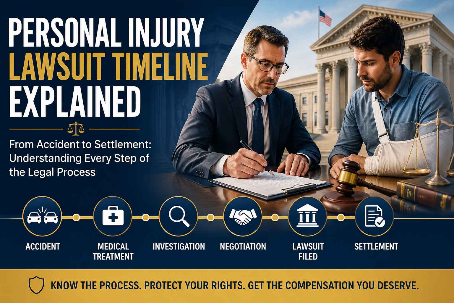 Personal Injury Lawsuit Timeline Explained