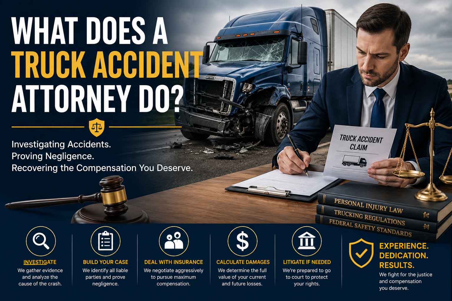 What Does a Truck Accident Attorney Do