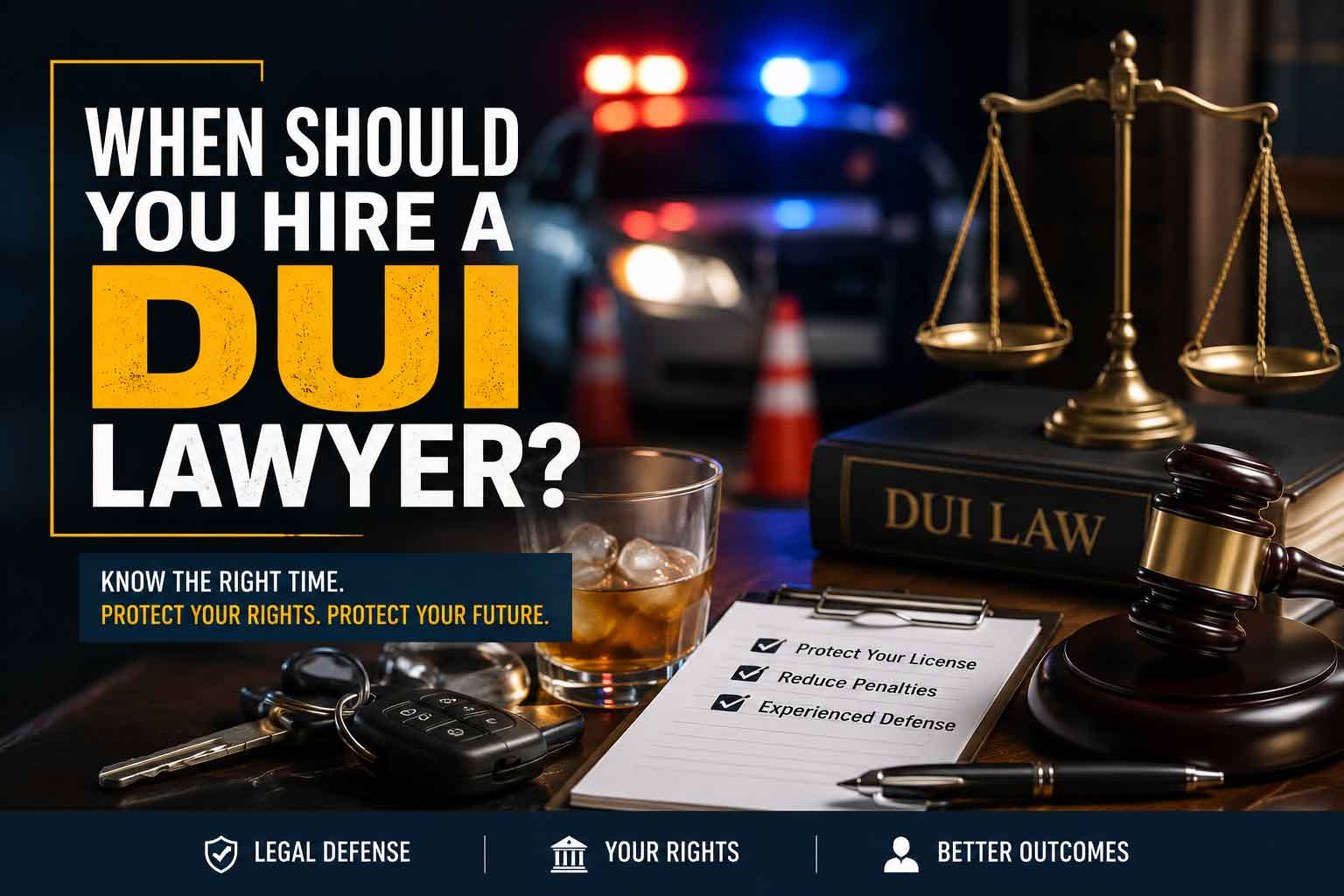 When Should You Hire a DUI Lawyer